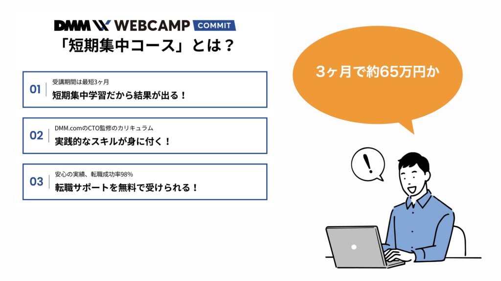 DMM WEBCAMP COMMITの受講概要